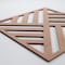 Ekena Millwork Large Allen Decorative Fretwork Wood Wall Panels, Wood (Paint Grade), 23 3/8"W x 23 3/8"H x 3/8"T WALW24X24X0375ALLMF - alternate 4